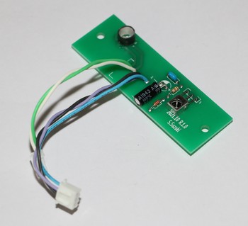 製作した赤外線リモコン受信基板