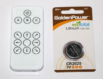 使用した赤外線リモコン